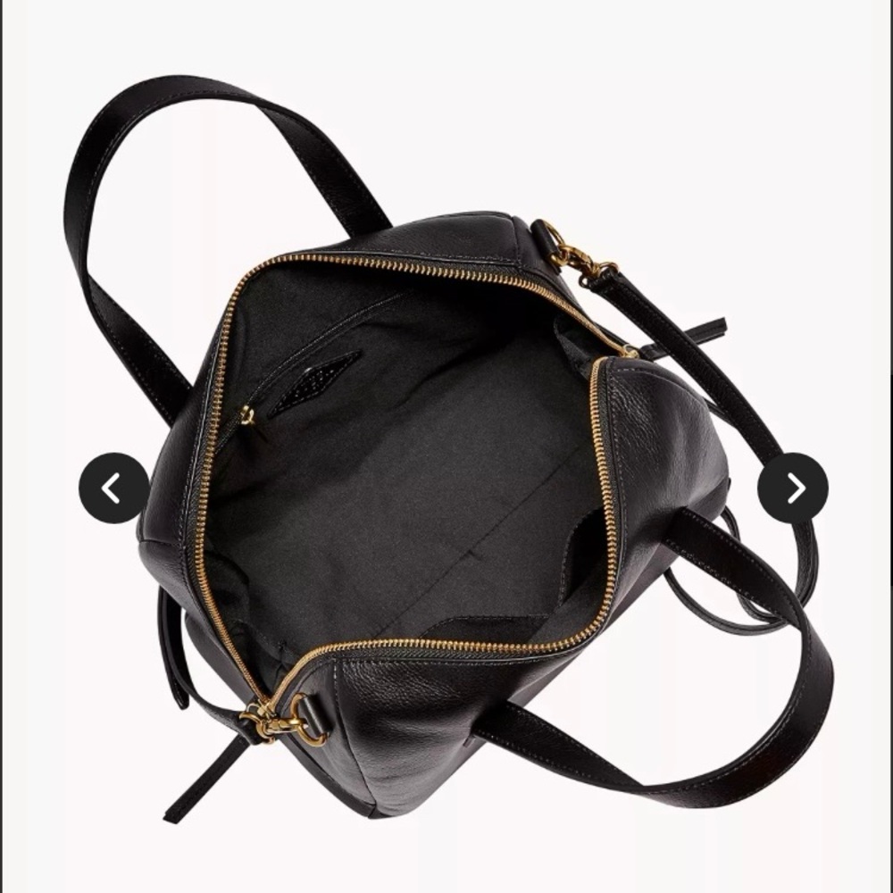 NWT Sydney Satchel in "Neutral Multi" by Fossil. Beautiful bag! - Picture 13 of 15